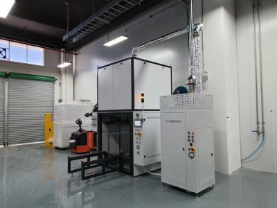 China Personalización 1700 ordm C Horno eléctrico Bf125-17 Horno de temperatura tipo campana para diversas aplicaciones industriales en venta