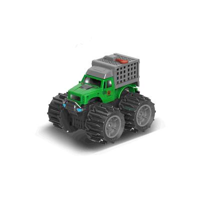 China Inertial Vehicles Supply High Quality Deformed Wheel Car Truck Off-road Diecast Four-wheel Toy for sale