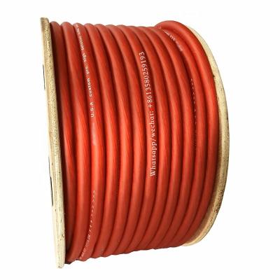 China Car CCA 2/0 awg Power Wire 0 gauge Audio Power Cable for Car Audio Sound for sale