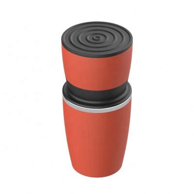 China WITH LID Hot Selling Small Mini Coffee Grinding Bean Grinder Hand Operated Portable Manual Household for sale