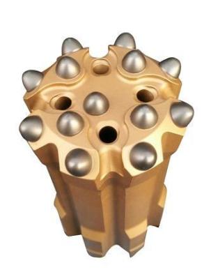 China T51-89mm T6 carbide threaded button bit retrac and uniface for bench drilling, long hole drilling for sale