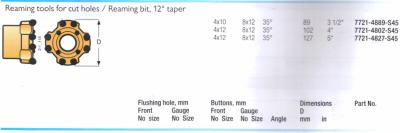 Китай long life service ring bit dia R32 -102mm integral reaming bit for hole opener продается