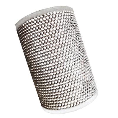 China Long Life Small Hole Speaker Perforated Metal Mesh Screen For Machine for sale