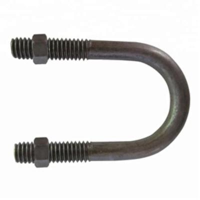 China Heavy duty carbon steel u bolt grade din3570 4.8 6.8 8.8 10.9 carbon steel stainless steel 304 316 for sale