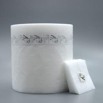 China Reusable Biodegradable Empty Tea Bag Roll With Label PLA Food Grade Biodegradable Nonwoven Filter Roll For Tea Bag for sale