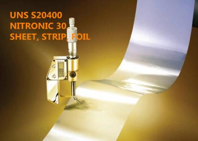 중국 UNS S20400/Nitronic 우수한 Fabricability에 자동을 위한 30의 SS 특별한 합금 판매용