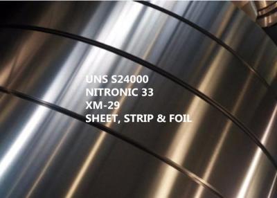중국 스테인리스 Nitronic 항복 강도 469MPa에 의학을 위한 33의 특별한 합금 판매용