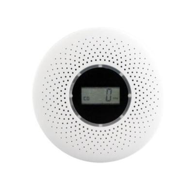 China Tamper Alarm Carbon Monoxide And Smoke All In One Detector With LCD Display Gas Density CO Smoke All In One Sensor for sale