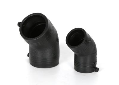 Κίνα HDPE Electrofusion PE προσαρμοστής αγκώνων 45 βαθμού για τη γραμμή σωλήνων προς πώληση