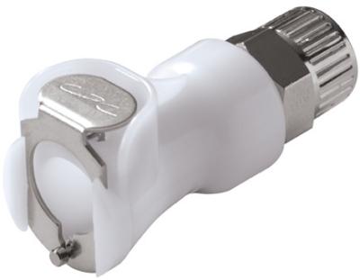 China Acetal Fluid Coupling Quick Connector PLC In Line Hose Barb for sale