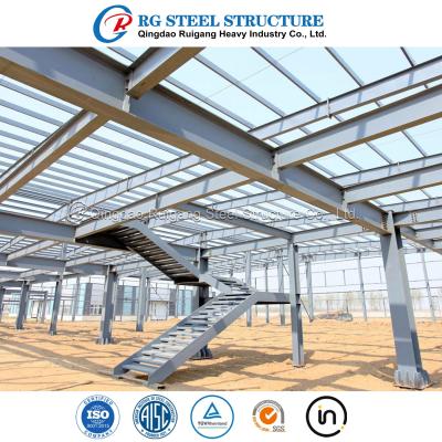 China Metal Materials Kits Prefabricated Steel Structure Warehouse/Steel Workshop/Office Building for sale