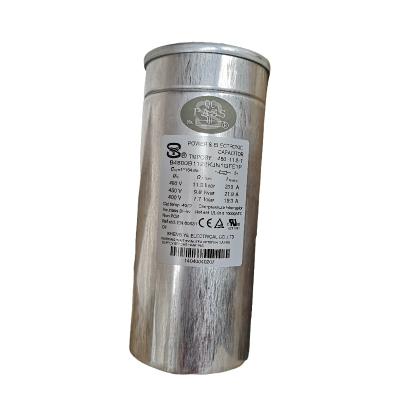 China 1-100uf Electric Motor Run Capacitor Air Conditioner Single Dual CBB65 450VAC for sale