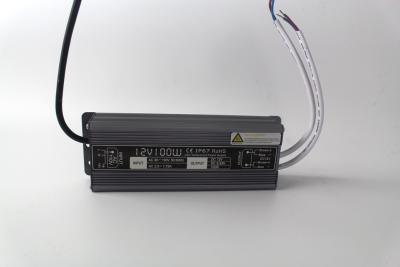China 2017 new designed waterproof IP67 24v 100w power supply led neon transformer for sale