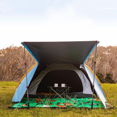 China Factory Wholesale Hot Sale Ftax0042 Family Warm Winter Camping Waterproof Tent Diagonal Tying Type for sale