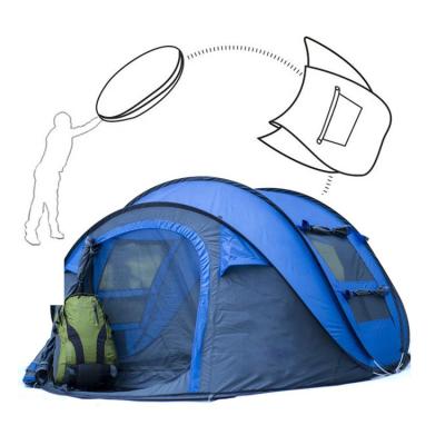 China Outdoor HK Btax00101 Popular Camping Canopy Tent Auto-opening Quick-Opening Tent Diagonal Tying Type Waterproof Four-Season for sale