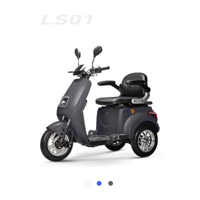 China Lvneng 48v Unisex 3 Wheel EEC Approved Adult Electric Tricycle With Tilting System for sale
