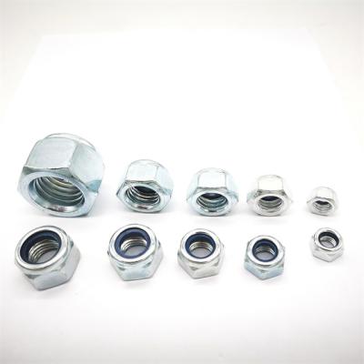 China Oil & Gas Fasteners China Supplier Metric Nylon Hex Nuts Lock Nuts Custom for sale