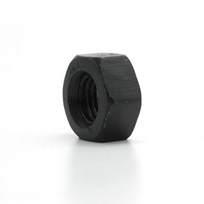 China Heavy industry DIN934 hex nuts SIZE M8 finish black packing is bags/carton+pallet TIANJIN good quality and beauty FOB price for sale