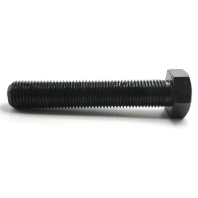 China DIN933 Grade8.8 black finish steel bags+pallet good quality and best price for sale