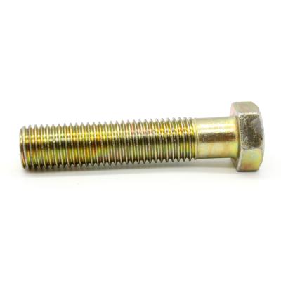 China Carbon factory price zinc coating m6 m8 m6 steel high quality hex flange bolt for sale