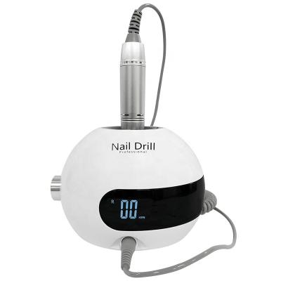 China Factory latest 30000rpm electric plastic brush equip nail files nail drill for nail beauty salon for sale