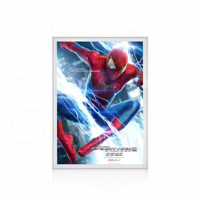 China Advertising Display New Design movie theater poster publicity led snap frame light box for cinema for sale