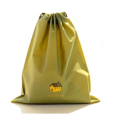 Китай Lightweight PEVA Drawstring Bags Sport Waterproof Travel Bags Drawstring Storage Bags продается
