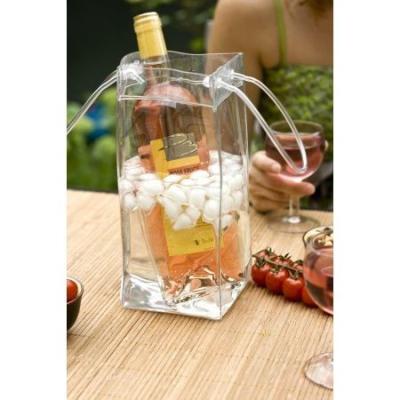 Китай Vinyl Wine Cooler Bag Ice Bag Perfect for Parties, Picnics and Restaurant Freshness Protection Package with Pocket продается