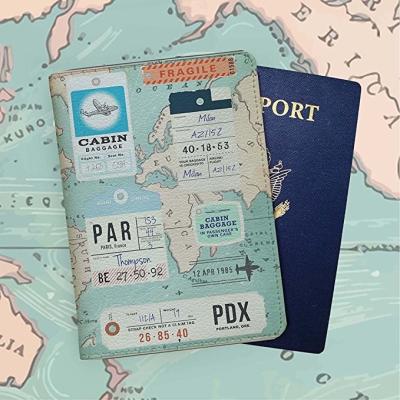 Китай Personalized Travel Passport Holder Passport Protective Cover Printed with Premium Quality Ink with Artificial Leather продается