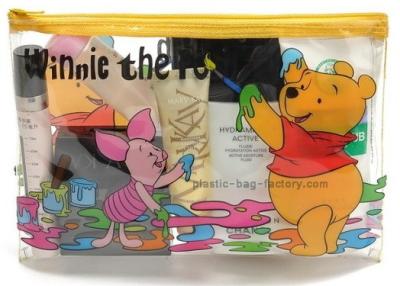 Китай Мешки замка застежка-молнии медведя Winnie пластичные, ziplock ребенка милый малый кладут 20x13cm в мешки продается