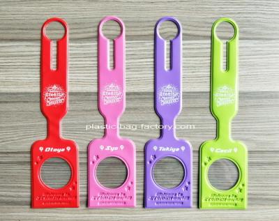 Китай Portable Bright Color PVC Luggage Tag Plastic Luggage Identification Tags Perfect for Travel продается