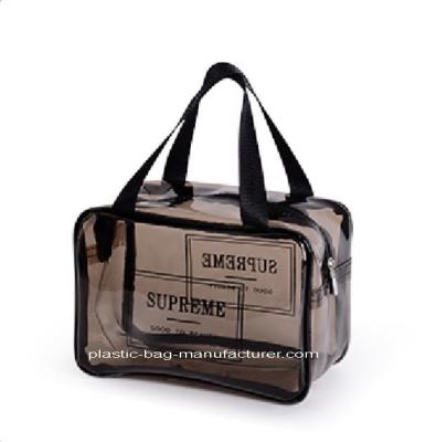 Китай Premium PVC Carry On Compliant Organizer Bag Waterproof Travel Makeup Storage Pouch Great For Liquids Bottles продается
