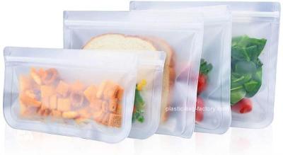 Китай Food Grade EVA Leakproof Reusable Ziplock Bags For Snacks / Fruit / Soup Storage продается