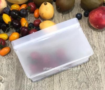 Китай Stand - Up Waterproof Ziplock Bags Reusable Freezer Fridge Bags For Lunch and Snack продается