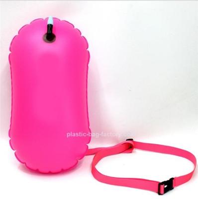 Китай Open Water Swimming Inflatable Safety Buoy Inflatable Flotation Buoy Dry Bag Buoys For Swimmers Triathletes Snorkelers продается
