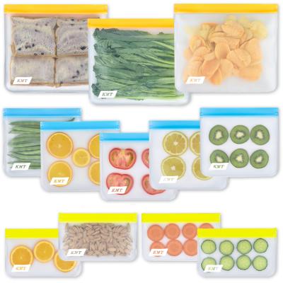 Китай KMT Reusable Freezer Bags,12 Pack Large Freezer Bags with Zip Extra Thick Gallon Freezer Bags Ziplock Bags, Ideal for Fr продается