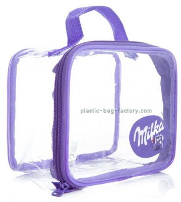Китай Подгонянная сумка мешка tote покупкы PVC винила для деталей косметики девушки продается