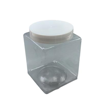 China Pp Plastic jars for food Multipurpose Use PP Plastic Transparent Jar for Food Storage Container Bottle for sale