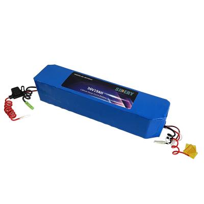 China Long Cycle Life Sikery 36V 19AH Customized Lithium Battery Pack For Electric Vehicles Tools Factory Directly Power Battery Pack Supplier for sale