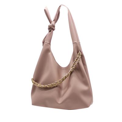 Cina Catena annodata 31cm rosa della borsa a tracolla 41cm dell'unità di elaborazione con la cinghia due in vendita