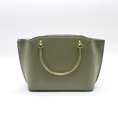 Chine Sacs à main bilatéraux en cuir de poche d'OEM Tote Bags With Zipper Closure à vendre