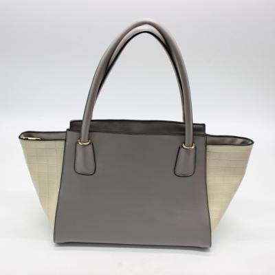 Cina la cinghia di 21cm ha personalizzato l'unità di elaborazione Grey Leather Tote Bag di Tote Bags in vendita