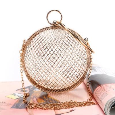 Chine Cadre d'embrayage de forme de boule d'O Ring Round Purse Frame Iron avec la poignée à vendre