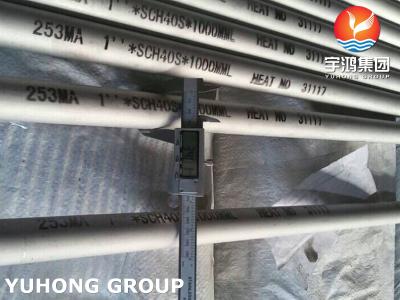 China 253MA nahtloses Rohr ASTM A790, ASTM A928, S31803, S32750, S32760, S31254 (254Mo) S30815 (253MA) zu verkaufen