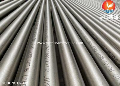 China Tubo Incoloy da liga de níquel B407/B829 de ASTM 800 1,4876 800H & 800HT 1,4958 825 2,4858 à venda
