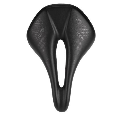 China Ergonomisches leichtes Lederimitat 149g Bogen-Fahrrad-Sattel-Seats Shell zu verkaufen