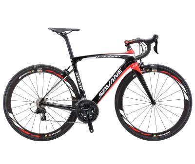China CER Sava Carbon Bike, Kohlenstoff-Straßenrennen-Fahrrad HERD6.0 mit Shimano 105 Bremsen zu verkaufen