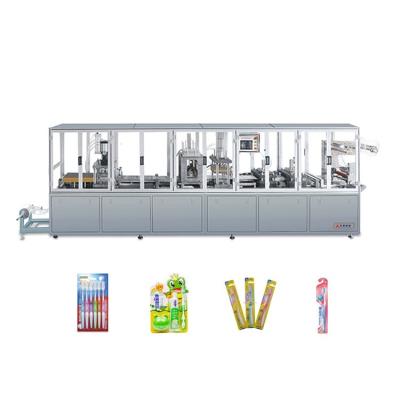 China TIANHE Thermal Blister Manual Paper Card Packaging Machine Voor Tandborstel Lipstick Te koop