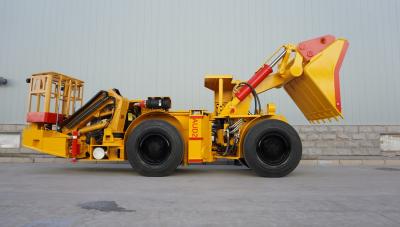 China Underground Multipurpose Utility Vehicle Tunnel Using Mining Loader Lifting Table for sale