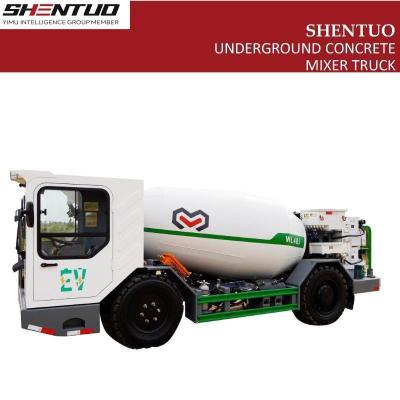 China Wl4bj 4 Cubic Meters Capacity Concrete Mixer Truck Battery Undergroud Mining Equipment for sale